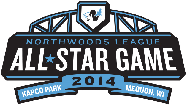 Northwoods League All-Star Game 2014 Primary Logo iron on transfers for clothing